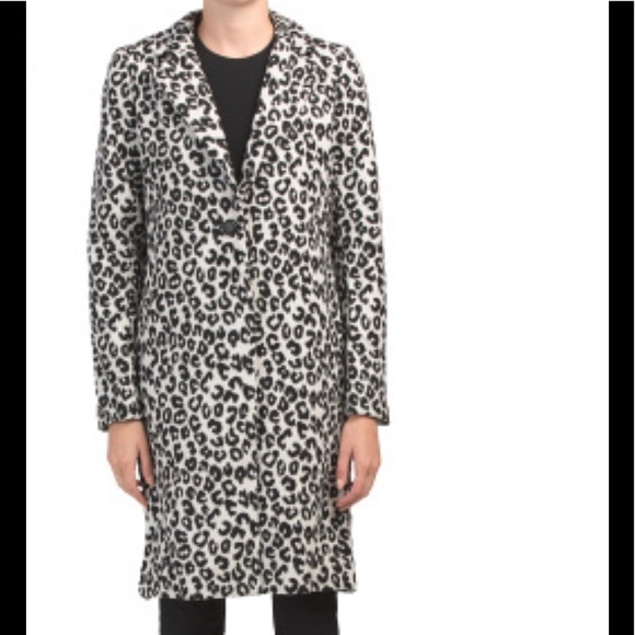 Rachel Zoe Jackets & Blazers - Rachel Zoe Leopard Print Over Coat Size Small